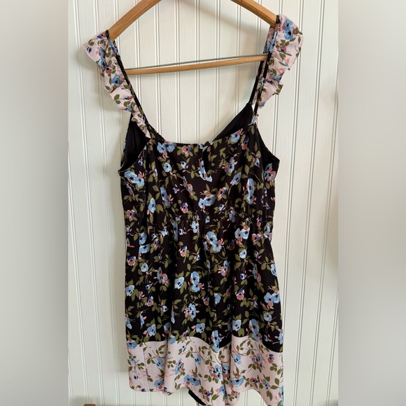 Altar'd State Floral Mini Dress Size Medium - Picture 3 of 4